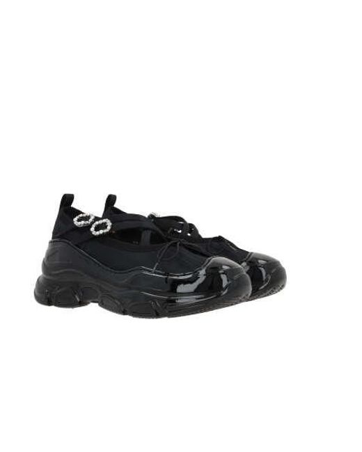 Simone Rocha Black Flat Shoes