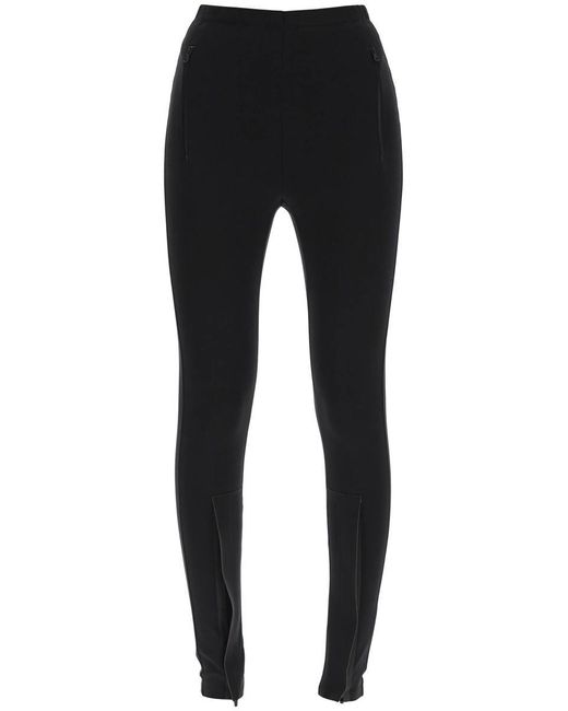Wardrobe NYC Black leggins With Zip Cuffs