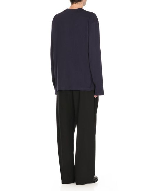 MSGM Blue T-Shirts And Polos for men