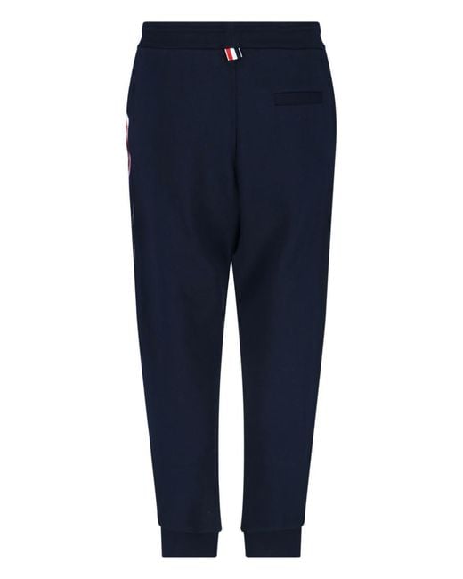 Thom Browne Blue Trousers for men