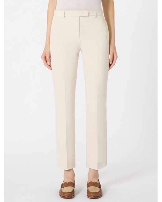 Max Mara White Trousers