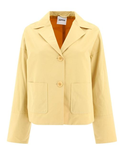 Aspesi Yellow "Ada" Blazer