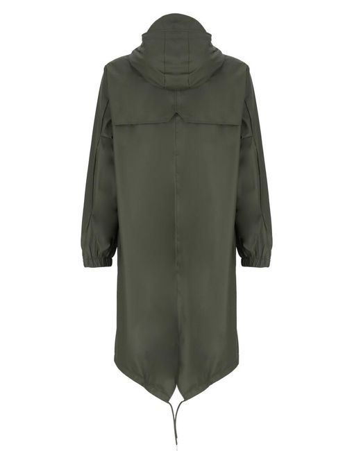 Rains Green Coats for men