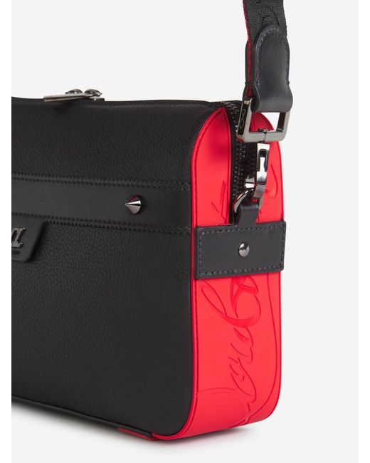 Christian Louboutin White Ruisbuddy Crossbody Bag for men