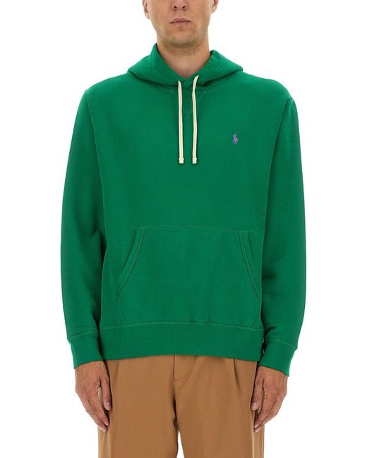 Polo Ralph Lauren Green Hoodie for men