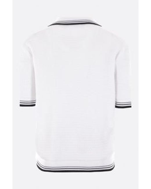 Prada White T-shirts And Polos for men