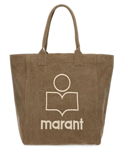 Isabel Marant Brown "Yenky" Tote Bag