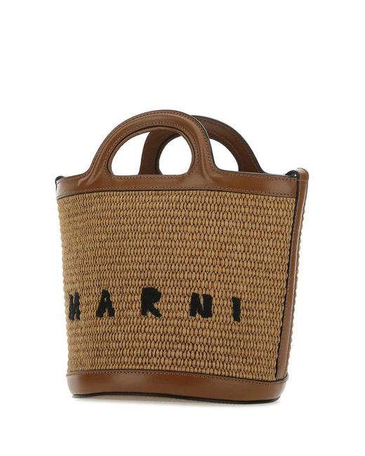Marni Brown Bucket Bags
