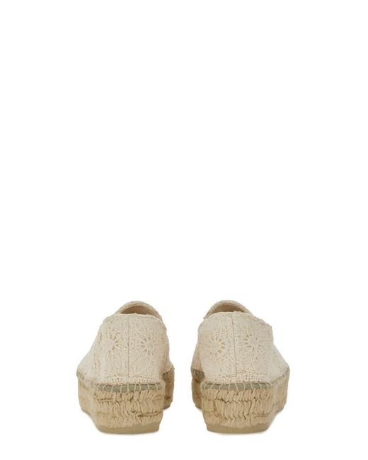 Manebí Natural Espadrille Double Sun
