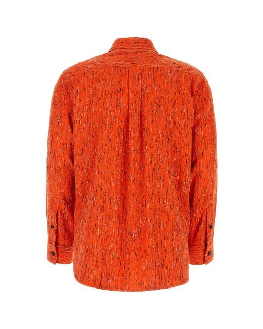Bottega Veneta Orange Shirts for men