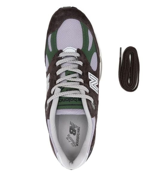 New Balance Green Tier 1 Pigskin Synthetic Mesh Sneakers Shoes