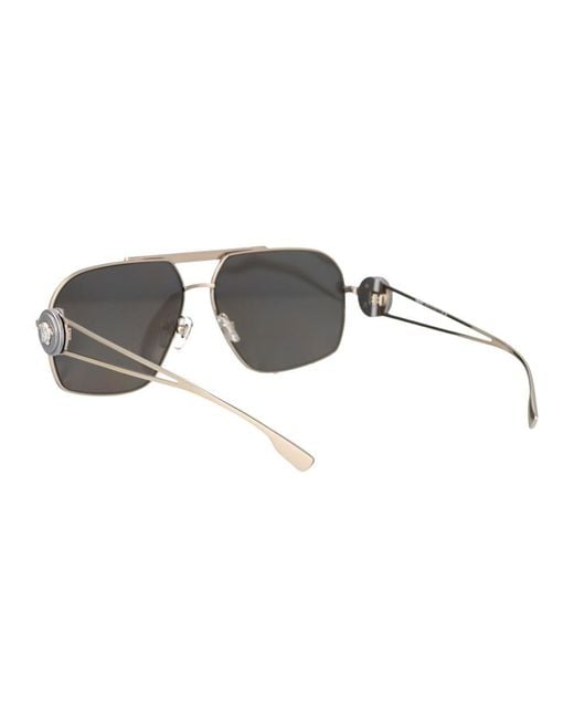 Versace Gray Sunglasses