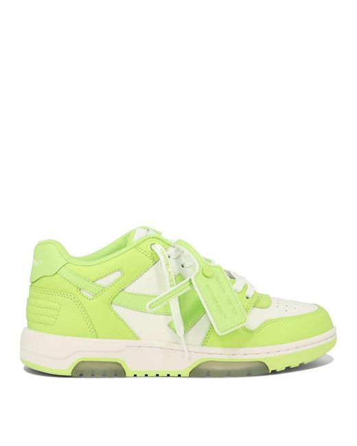 Off-White c/o Virgil Abloh Green Off- "Out Of Office" Sneakers for men