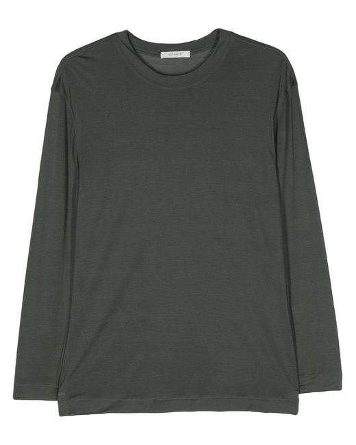 Lemaire Green Soft Ls T-shirt Clothing