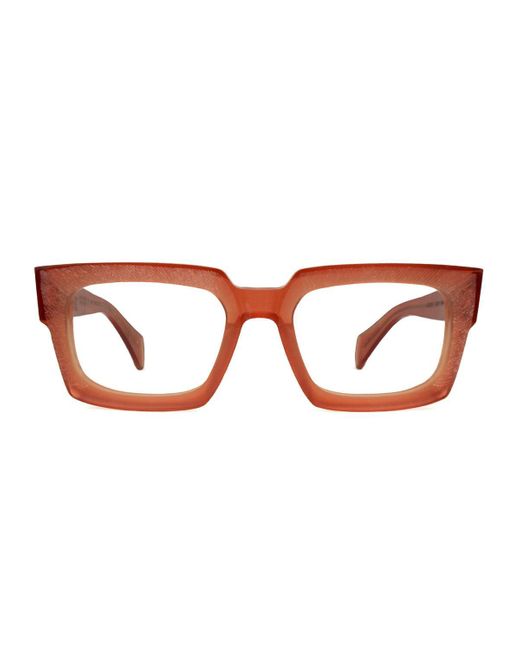 Dandy's Brown Troy Rough Eyeglasses