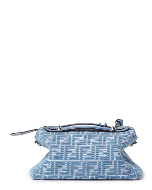 ショルダーバッグ・ポシェット FENDI BY THE WAY SADDLE BAG MEDIUM Fendi By The Way Saddle Bag Medium in Natural | Lyst