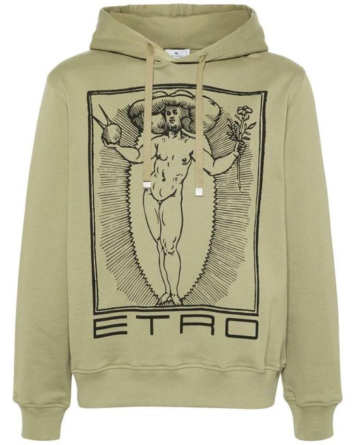 Etro Green Sweaters for men
