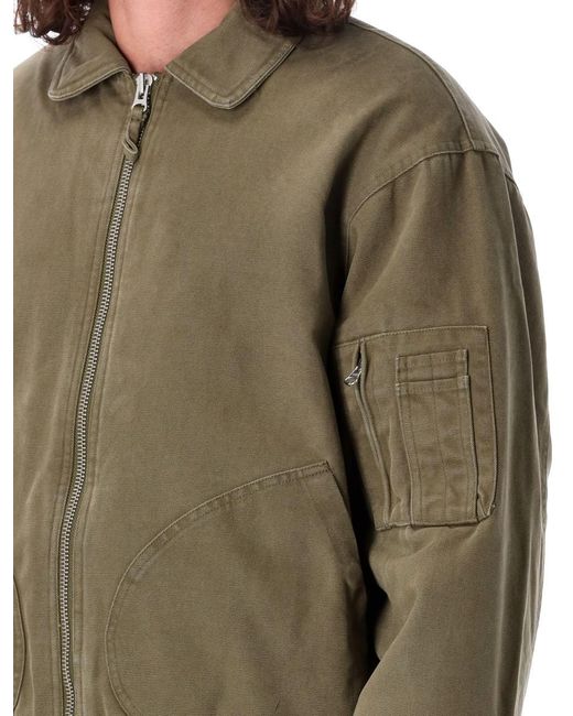 Pop Trading Co. Brown Bomber Jacket for men