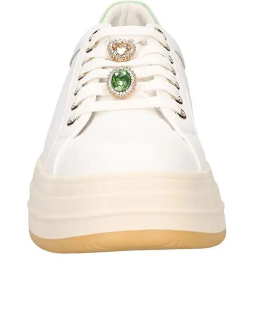 Apepazza White Lea Shoes