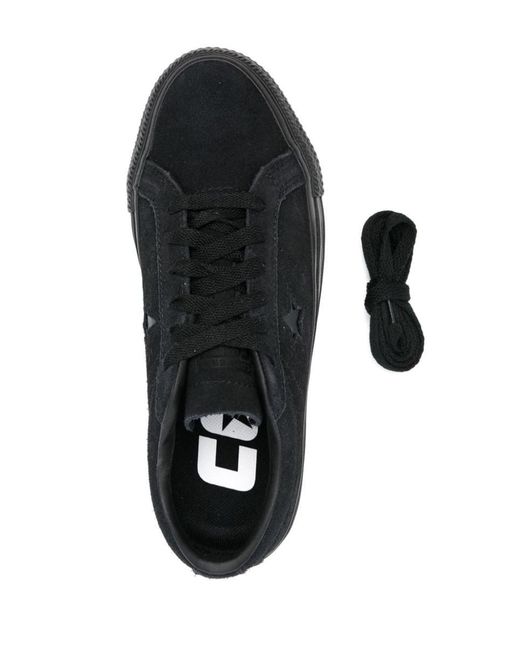 Converse Black One Star Pro Suede Sneakers