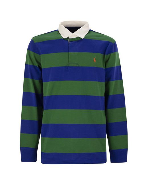 Polo Ralph Lauren Multicolor Long-Sleeved Rugby Jersey for men