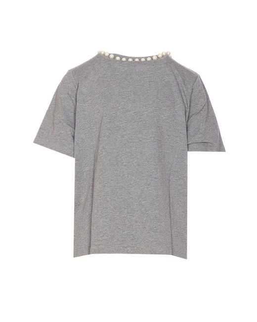 Essentiel Antwerp Gray T-Shirts And Polos