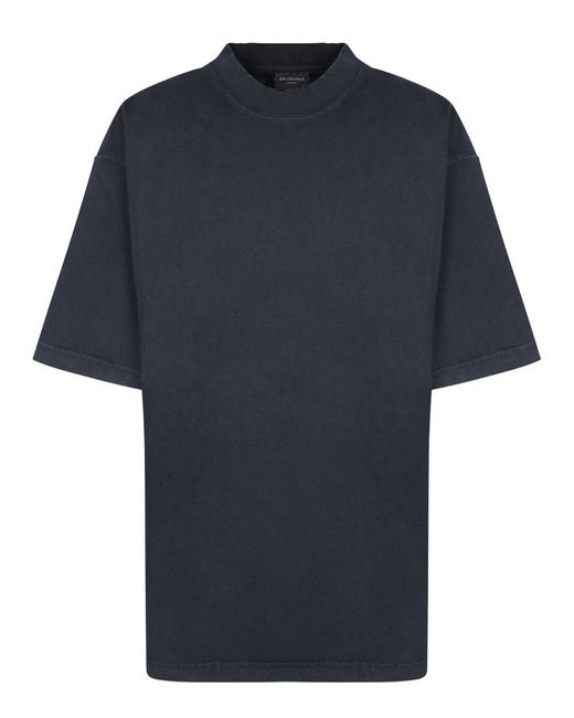 Balenciaga Blue T-Shirts for men