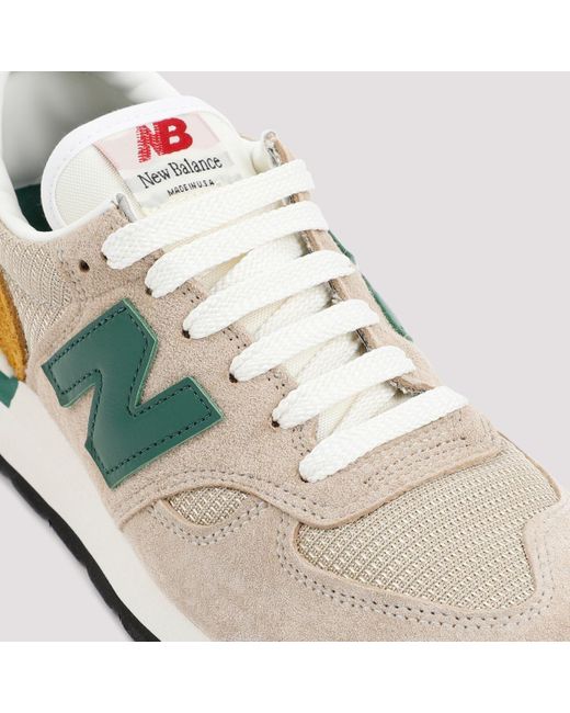 New Balance Made In Usa 990 In Leather | Lyst