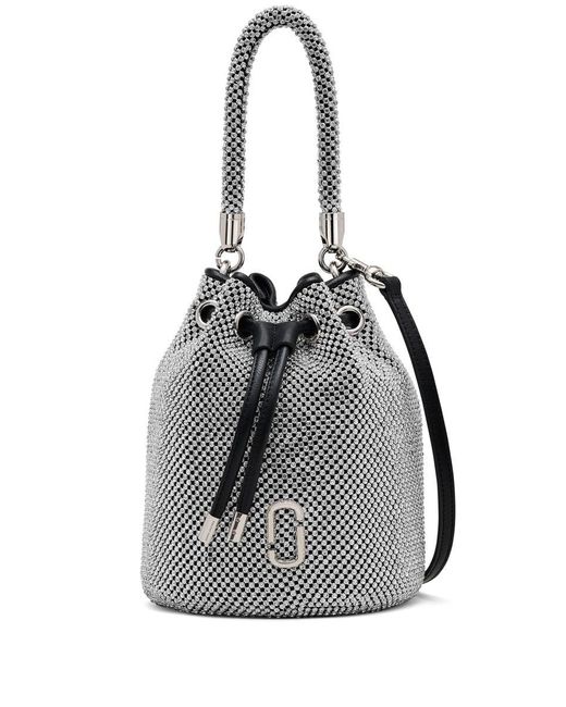 Marc Jacobs Gray The Mini Bucket Bags