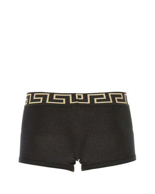 Versace Black 2-Pack Low-Waisted Boxers for men