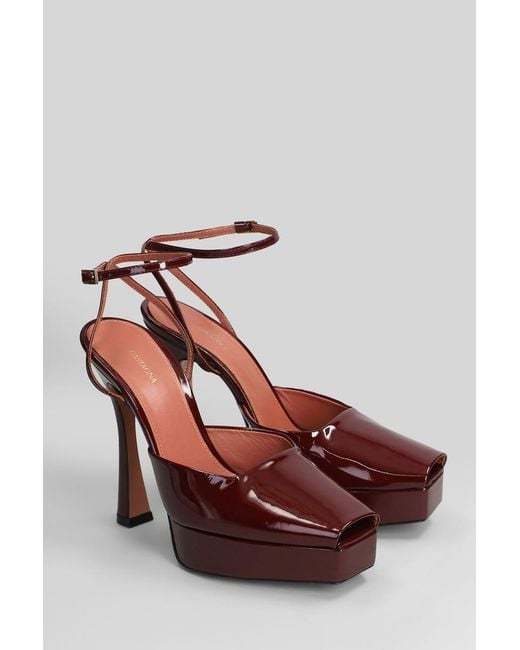 Aldo Castagna Red Vicky Pumps