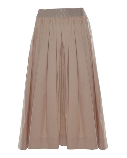 Peserico Brown Skirt