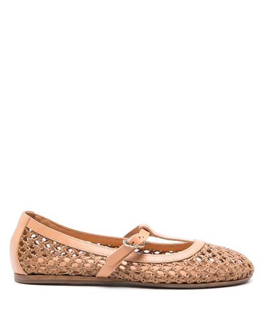 Ancient Greek Sandals Brown Aerati Vachetta/Net Shoes