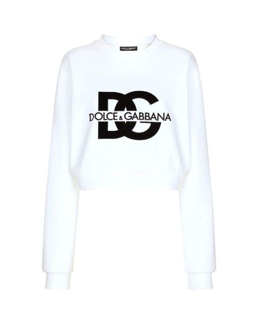 Dolce & Gabbana White Sweatshirts