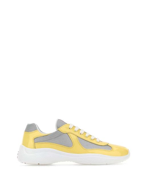 Prada Yellow Sneakers for men
