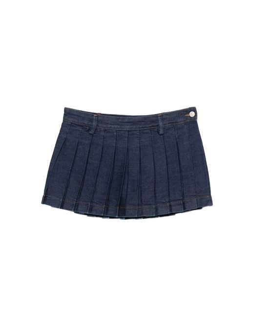 7 For All Mankind Blue Skirts
