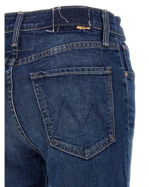 Mother Blue Tomcat Ankle Jeans