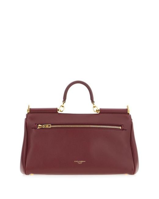 Dolce & Gabbana Purple Shoulder Bags