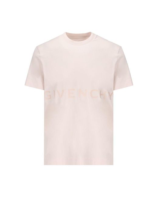 Givenchy Pink T-shirt And Polo Shirt for men