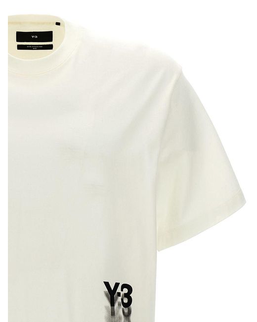 Y-3 White Y3 Yamamoto T-Shirt for men