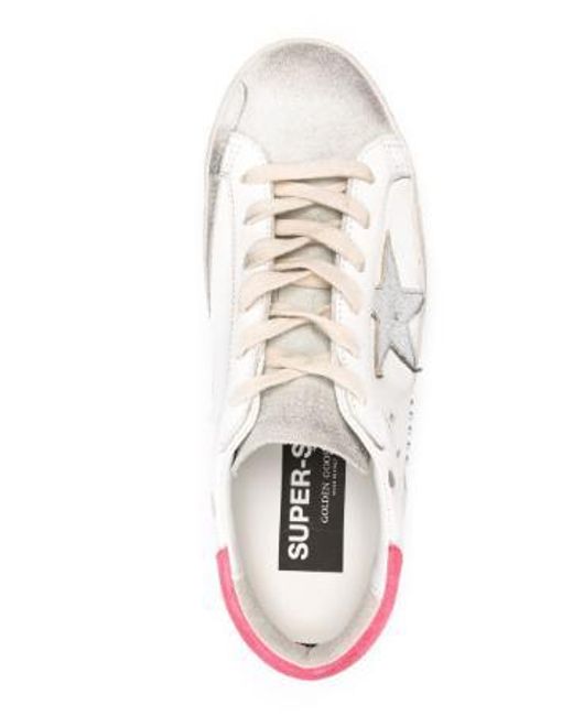 Golden Goose Deluxe Brand White Flat Shoes