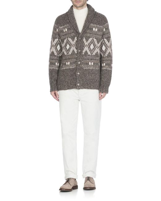 Brunello Cucinelli Brown Flat Shoes for men