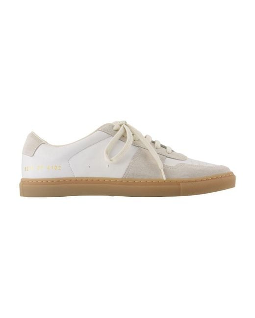 Common Projects White Bball Slim Sneakers