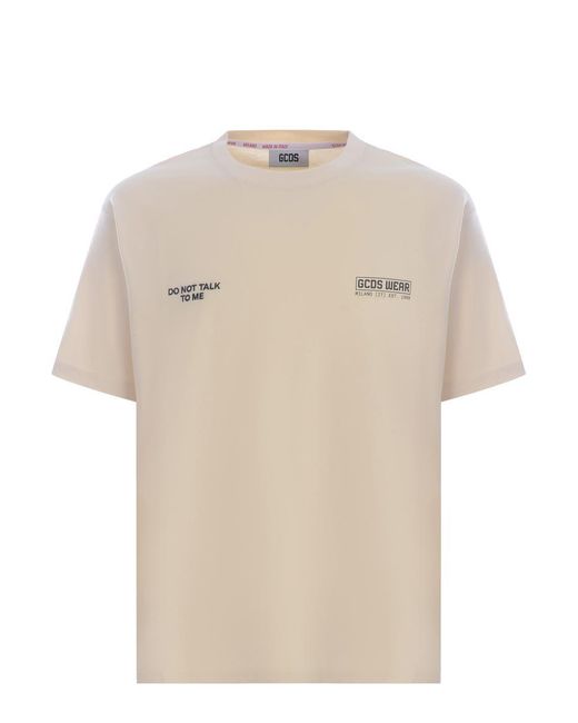 Gcds Natural T-Shirts And Polos for men