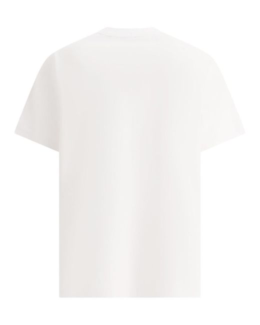 Burberry White Printed T-Shirt for men