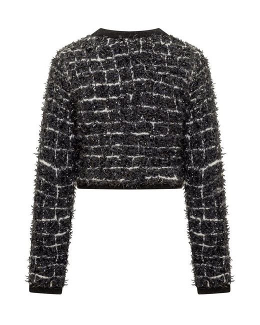 Versace Black Crewneck Sweater
