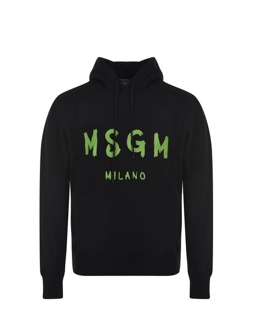 MSGM Black Sweatshirt for men