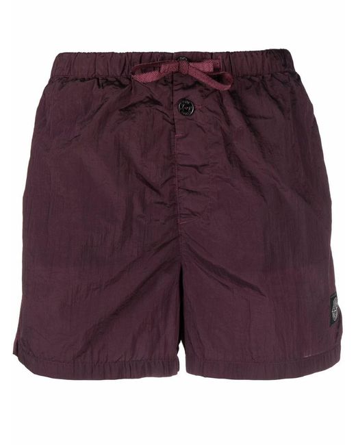 Stone Island Purple Pants for men