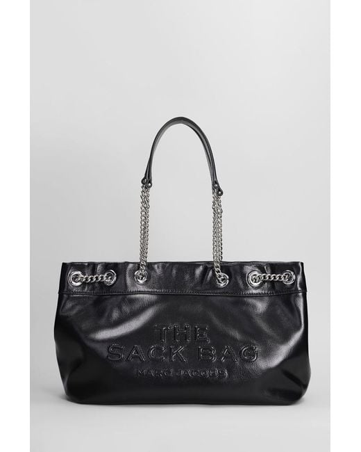 Marc Jacobs Black The Chain Sack Shoulder Bag