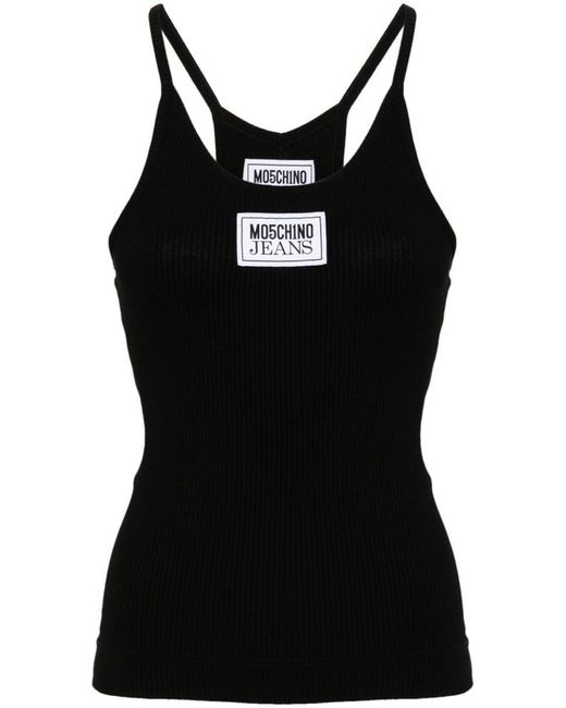 Moschino Couture Black T-Shirts & Tops